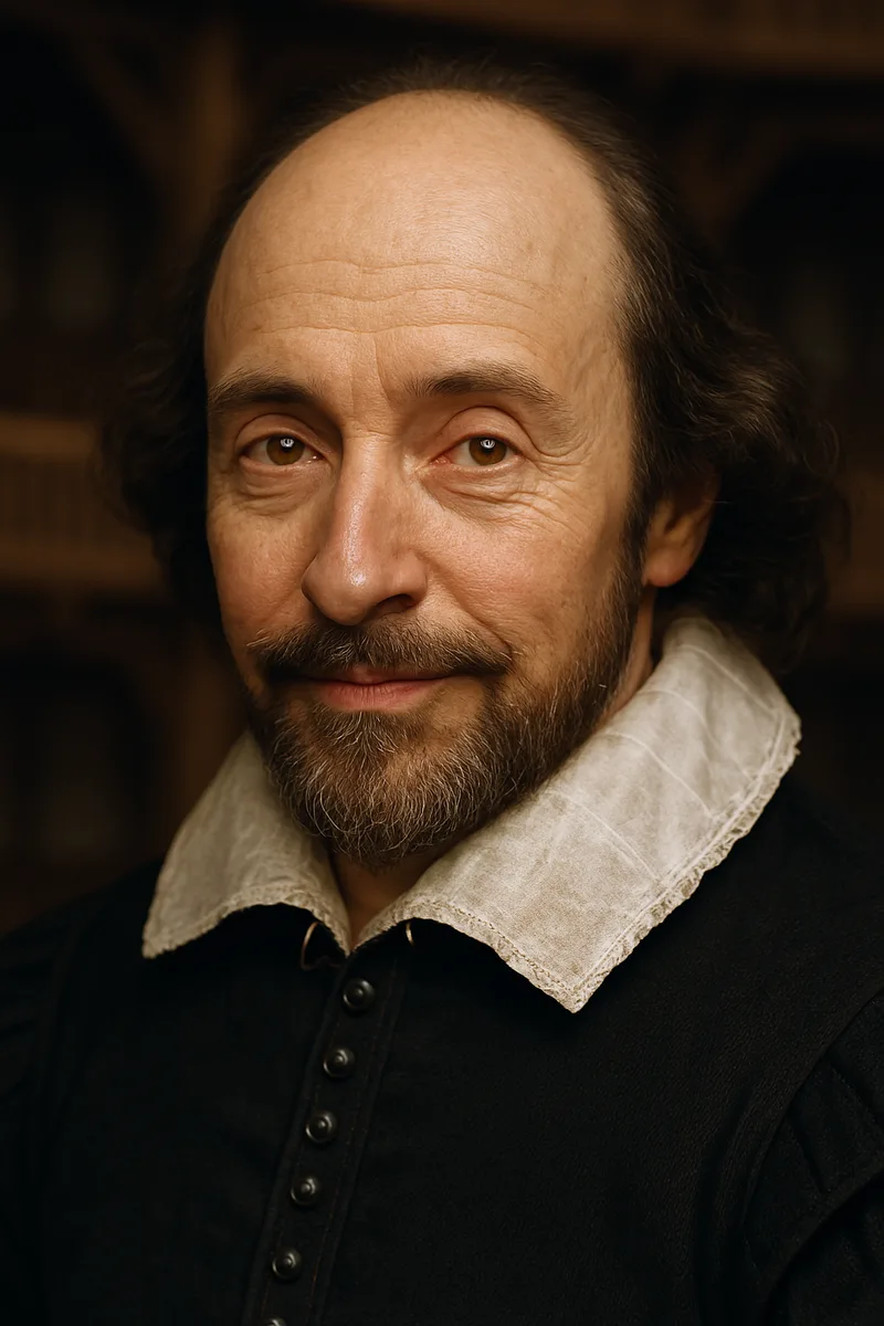 Portrait of William Shakespeare, famous for their inspirational quotes and wisdom